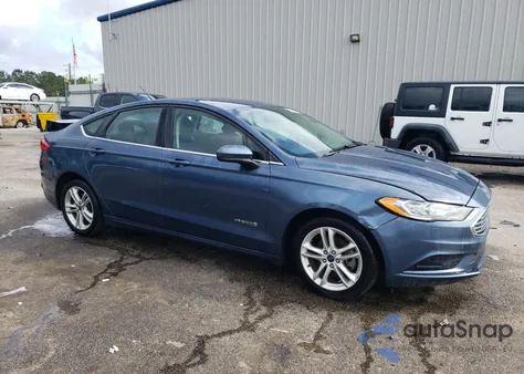 2018 Ford Fusion Se Hybrid из США, поврежденный, VIN 3FA6P0LU2JR101486